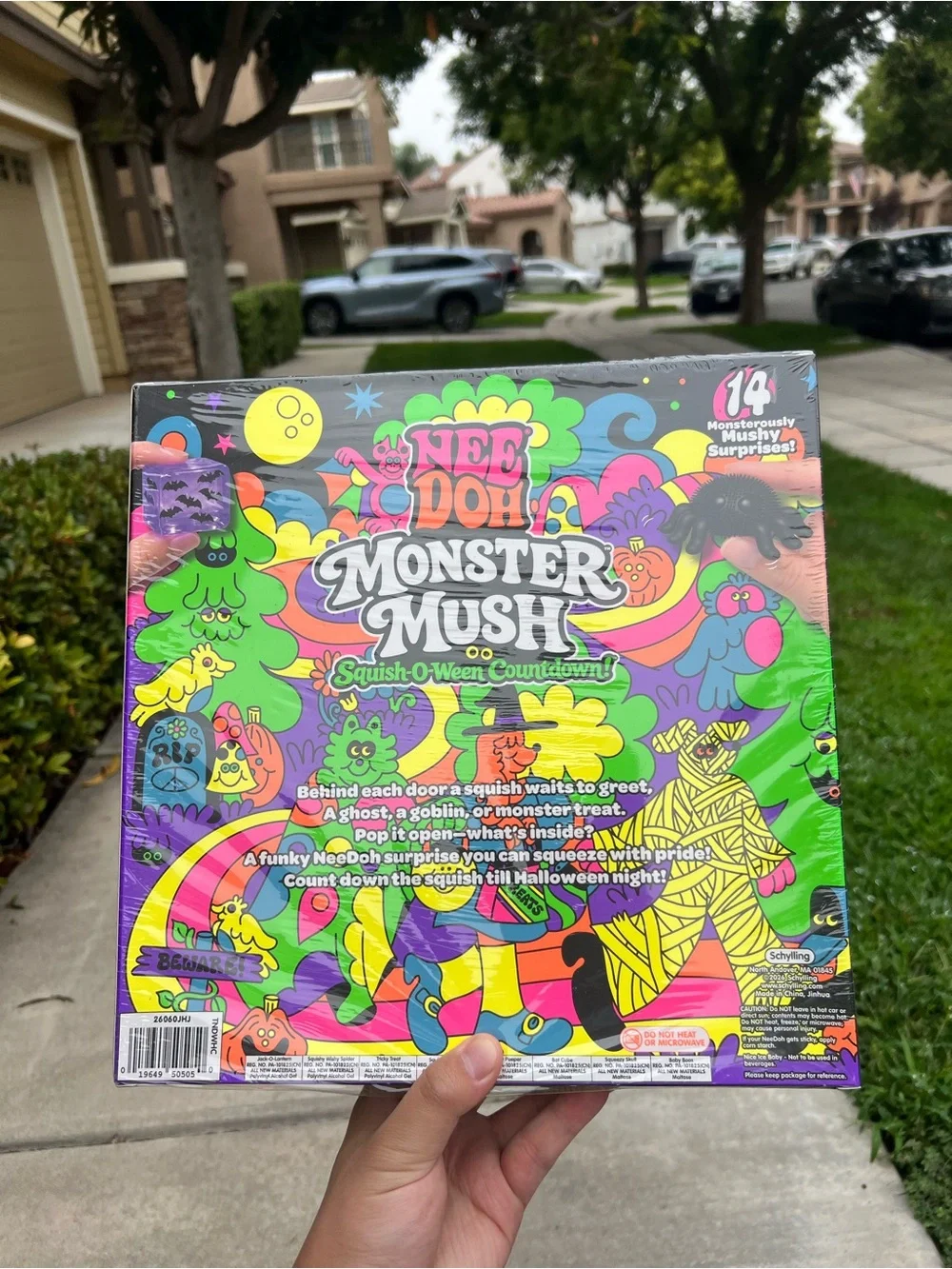 Monster Mush Squish-O-Ween Countdown - Colorful Halloween Monster Pack